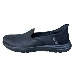 Skechers‎ Slip Ins On The GO Flex Black Hands Free Shoes 136544 Womens Size 11